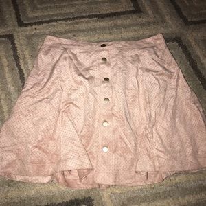 American Threads button skirt